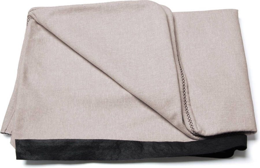 Kave Home Dyla hoofdbordbekleding in beige voor bedden van 150 cm