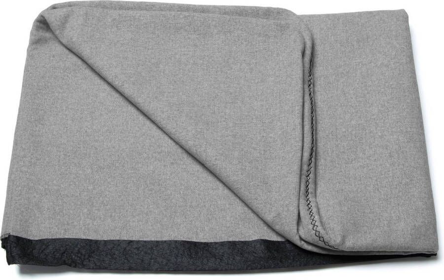 Kave Home Dyla hoofdbordbekleding in grijs voor bedden van 150 cm