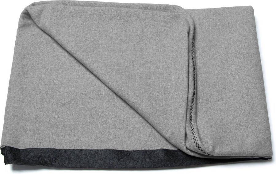 Kave Home Dyla hoofdbordbekleding in grijs voor bedden van 90 cm