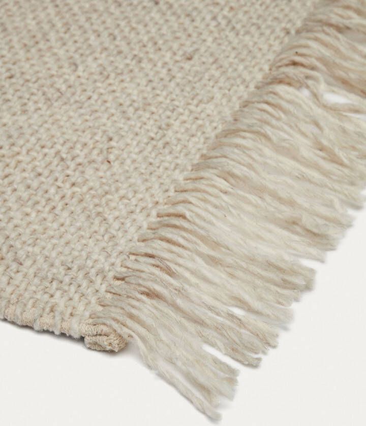 Kave Home Fornells tapijt van wol en katoen 70 x 140 cm - Foto 1