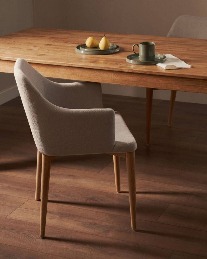 Kave Home Isbel uitschuifbare tafel 140 (220) x 90 cm (mtk0122)