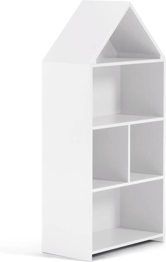 Kave Home Celeste kinderspeelhuis plank in wit MDF 50 x 105 cm - Foto 3