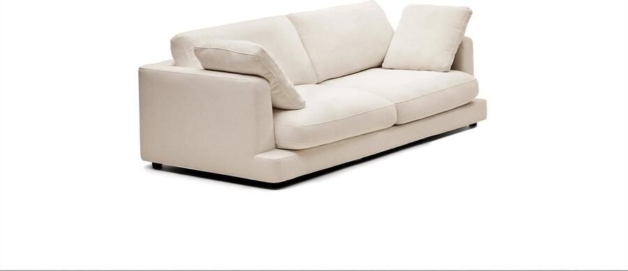 Kave Home Gala 3-zitsbank in beige 210 cm - Foto 3