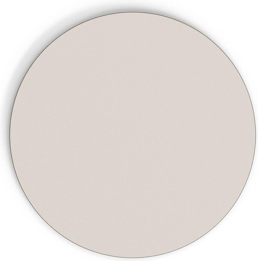 Kave Home Ronde Tiaret tafelblad in wit Ø60cm