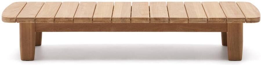 Kave Home Salontafel Tirant Hout onbewerkt 140 x 26 x 70 cm