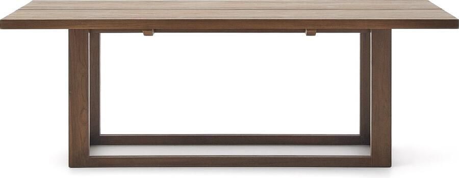 Kave Home Tafel Sashi van massief teakhout 220 x 100 cm - Foto 2