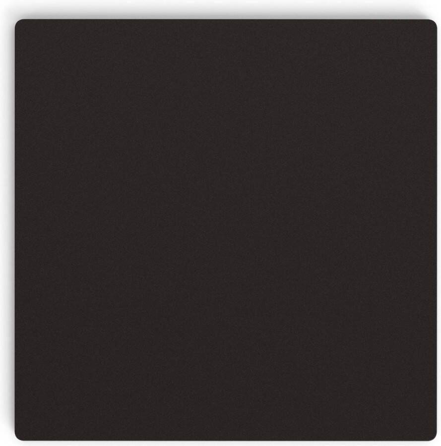 Kave Home Tiaret zwart tafelblad voor buiten 68 x 68 cm