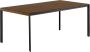Kave Home Nadyria Uitschuifbare tafel nadyria 160 (200) x 90 cm noten-hout (mtk0177) - Thumbnail 1