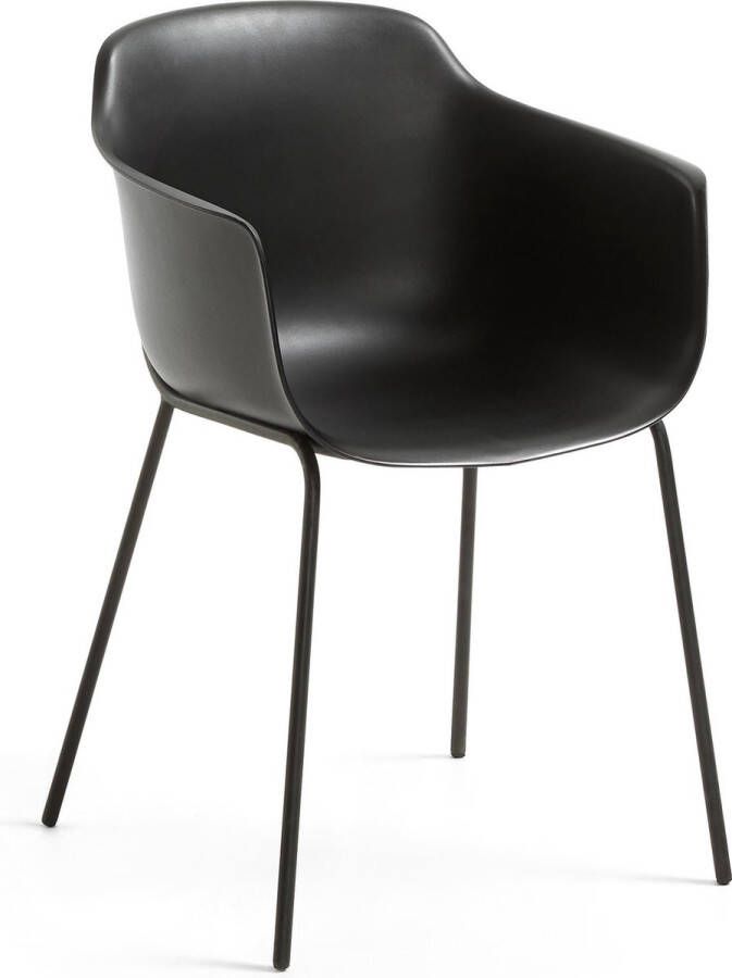 Kave Home Zwartkleurige stoel Khasumi
