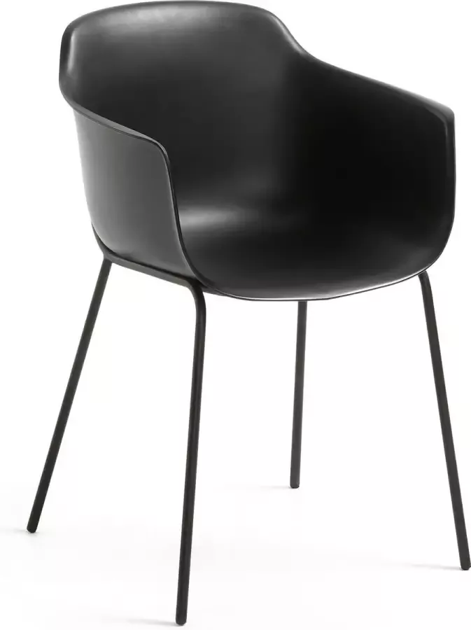 Kave Home Zwartkleurige stoel Khasumi - Foto 1
