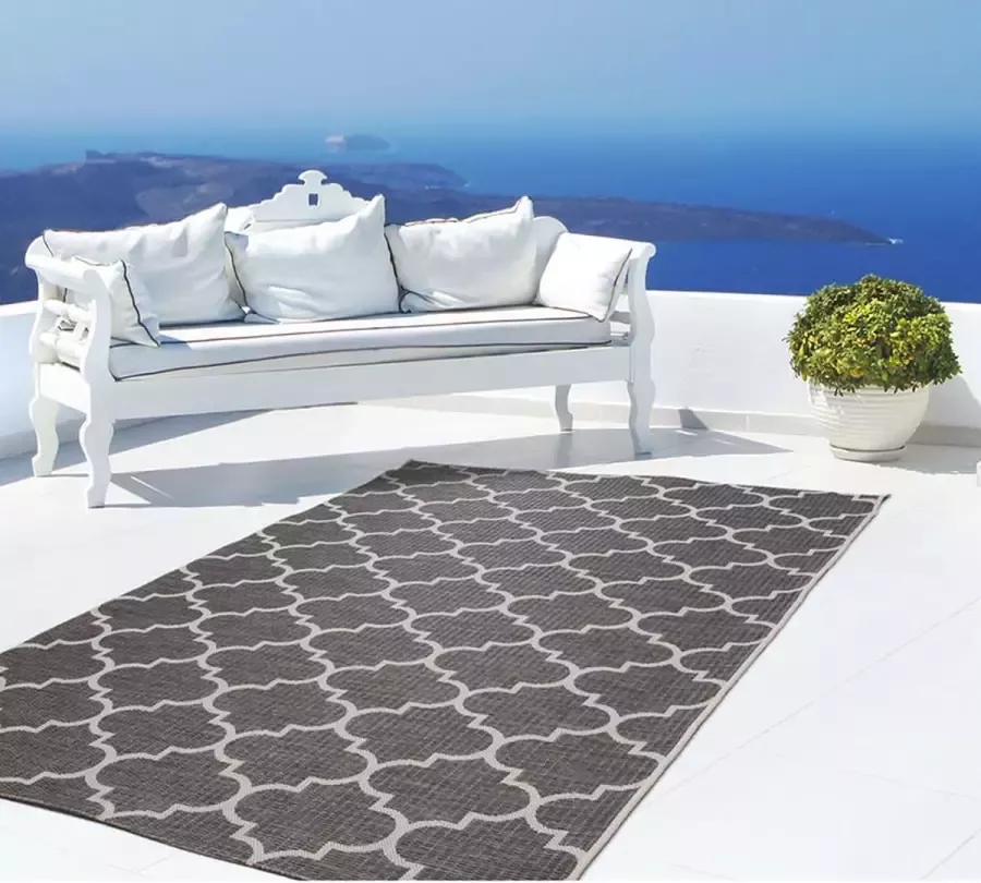 Kay Buitenkleed Ibiza Batu Grijs 120x170cm