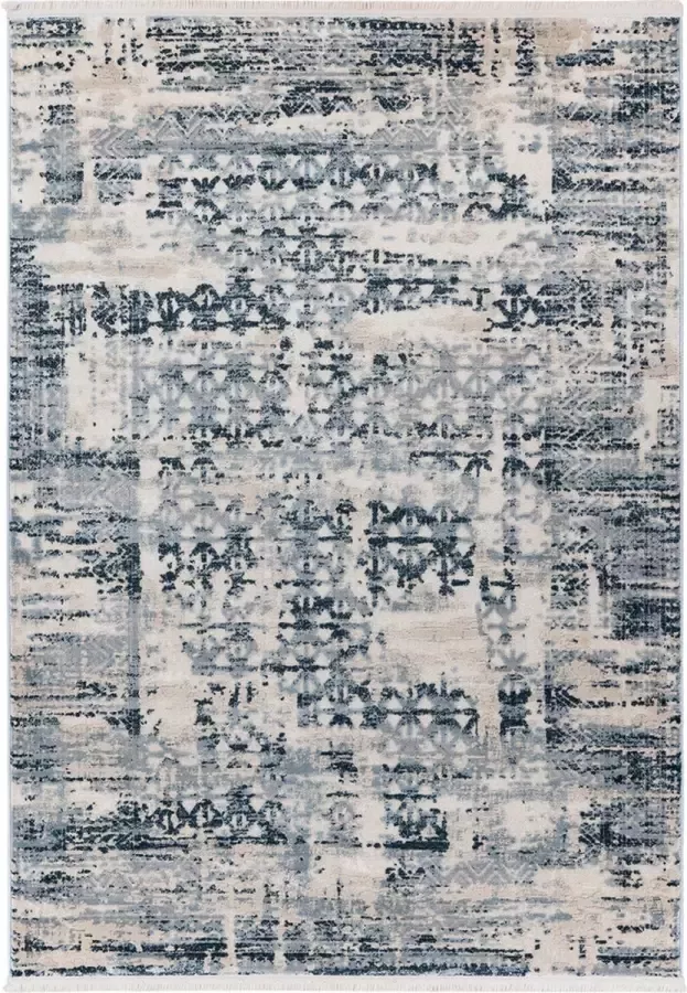 Kayoom Adeon Blauw geweven tapijt Blauw 160 x 230 cm