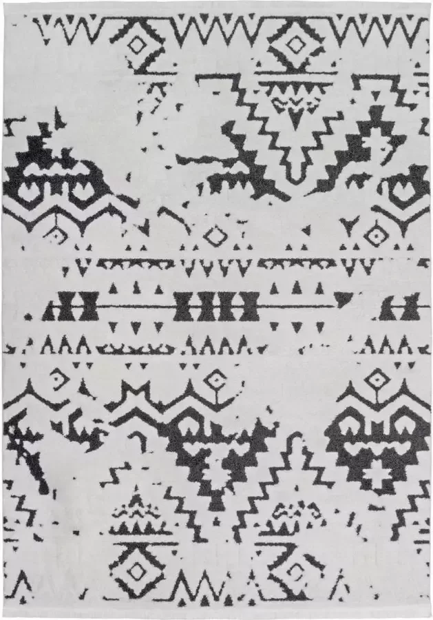 Kayoom Vloerkleed Agadir 110 trendy etno-stijl zoals met de hand geschilderde patronen met franjes - Foto 1