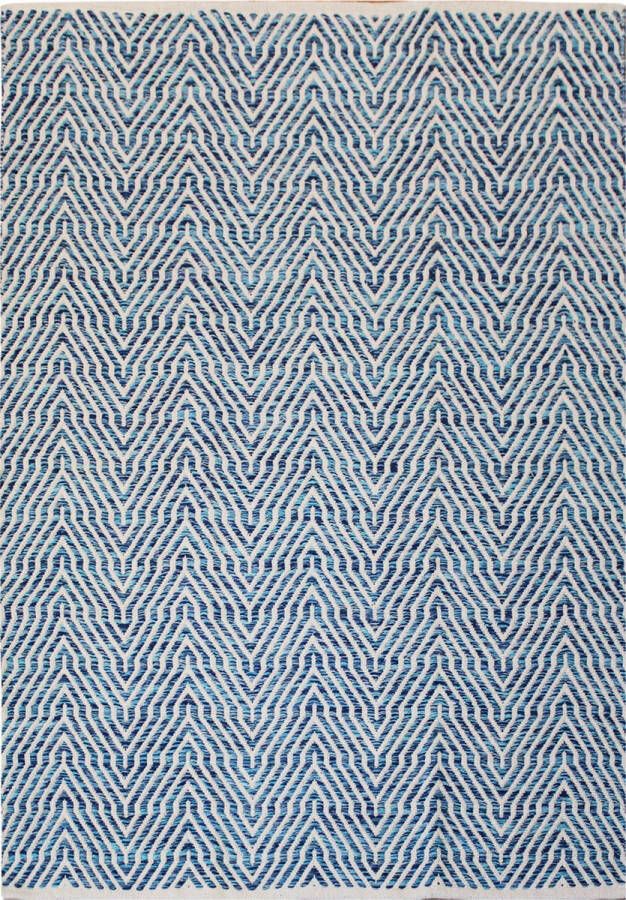 Kayoom Aperitif zacht gevoel blauw 160 x 230 cm