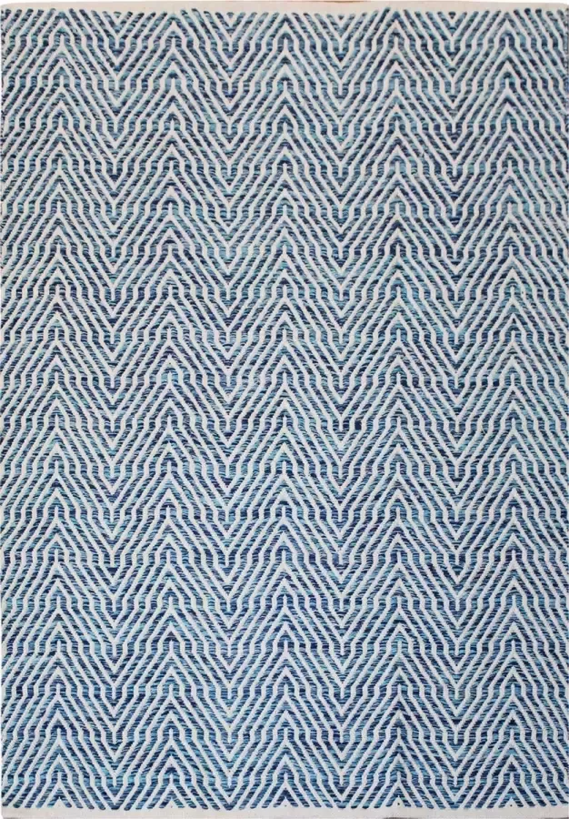 Kayoom Aperitif zacht gevoel blauw 80 x 150 cm