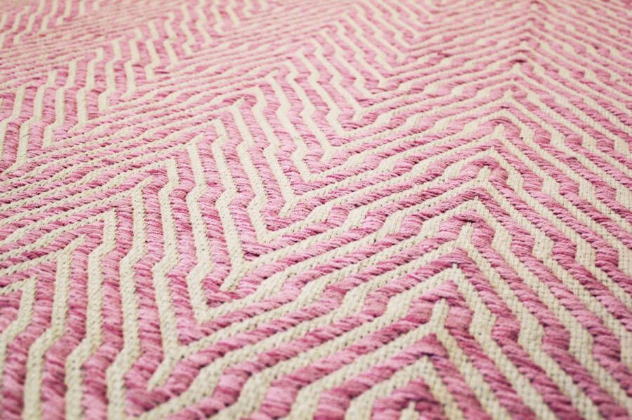 Kayoom Aperitif zacht gevoel roze 80 x 150 cm