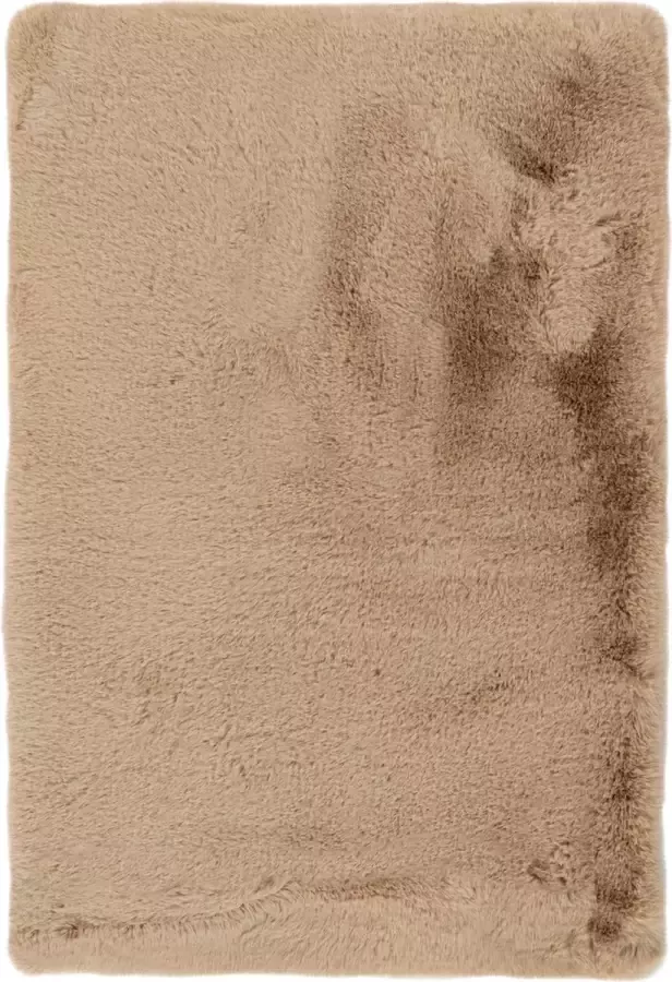 Kayoom Badkamer tapijt wasbaar beige 40 x 60 cm