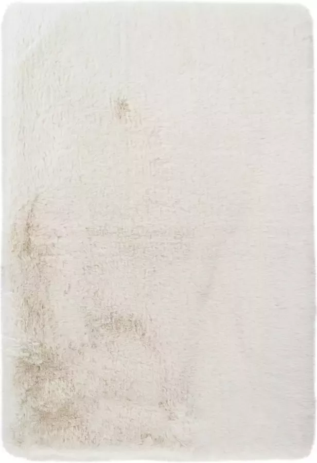 Kayoom Badkamer tapijt wasbaar wit 65 x 100 cm