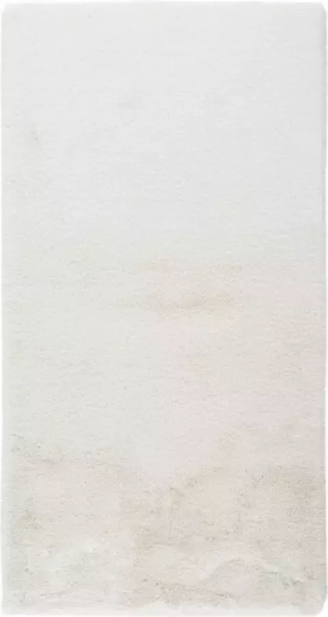 Kayoom Badkamer tapijt Wasbaar Wit 70 x 130 cm