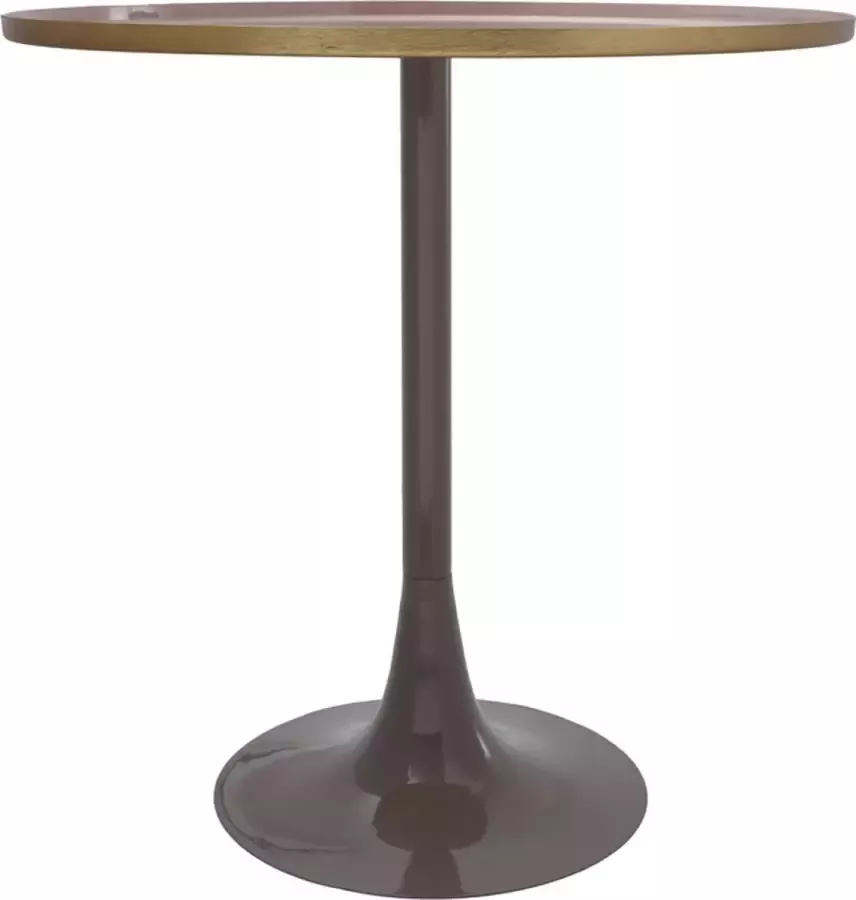 Kayoom Bijtafel Art Deco Altrosa 51 x 51 x 52 cm