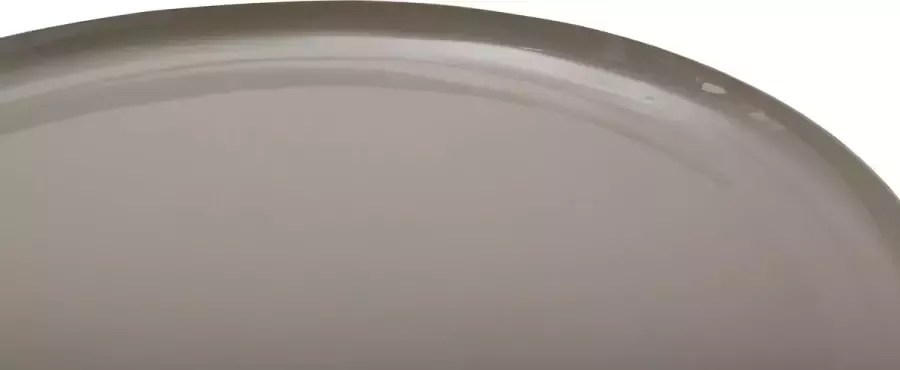 Kayoom Bijtafel Art Deco taupe 40 5 x 40 5 x 42 5 cm