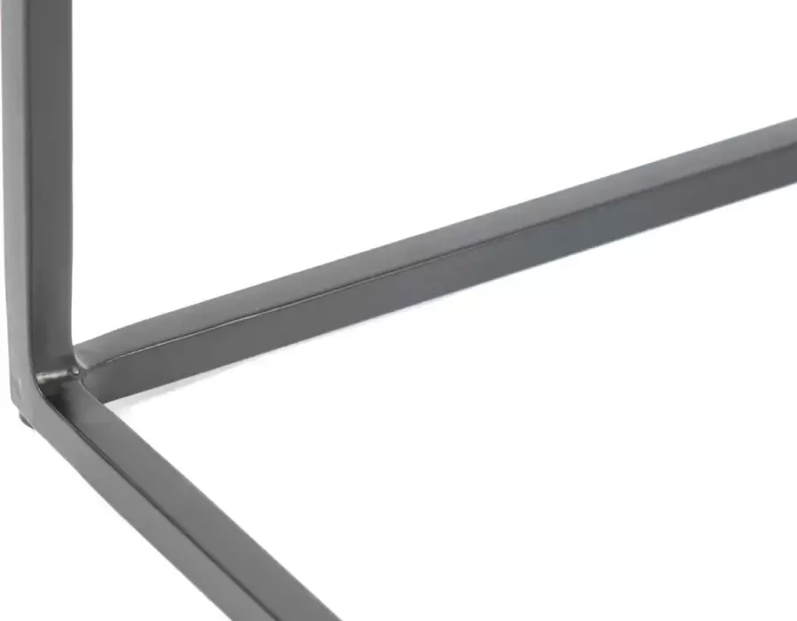 Kayoom Bijzettafel famosa vierkante vorm multicolour 40 x 40 x 40 cm