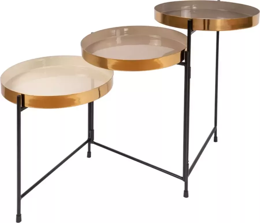 Kayoom Bijzitter Morrison Cream 30 5 x 96 5 x 60 5 cm