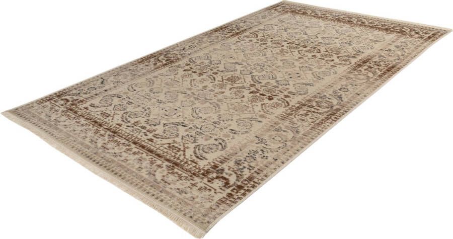 Kayoom Charu Oosterse patroon Beige 160 x 230 cm