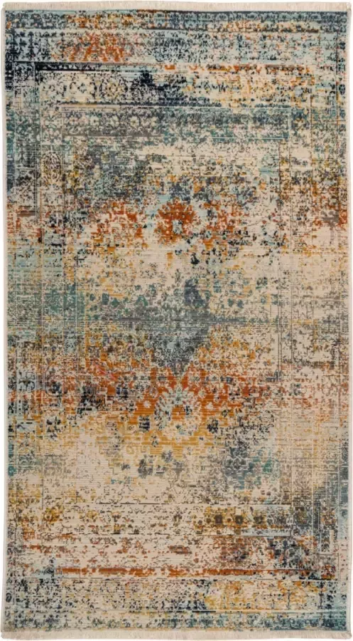 Kayoom Charu Oosterse patroon Blauw 160 x 230 cm