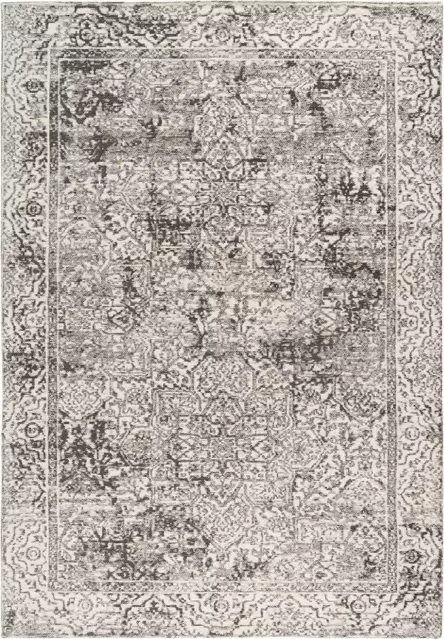 Kayoom Davio Oosterse stijl tapijt Beige 80 x 150 cm