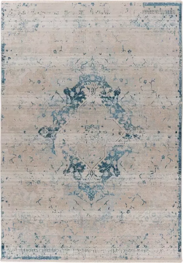 Kayoom Dilan geweven tapijt blauw 120 x 170 cm