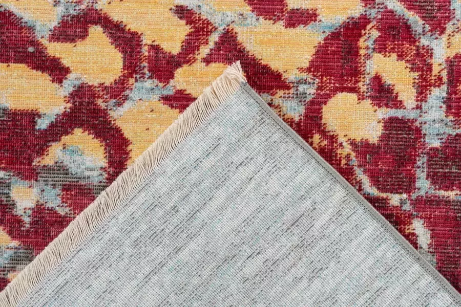 Kayoom Dilan geweven tapijt rood 80 x 150 cm