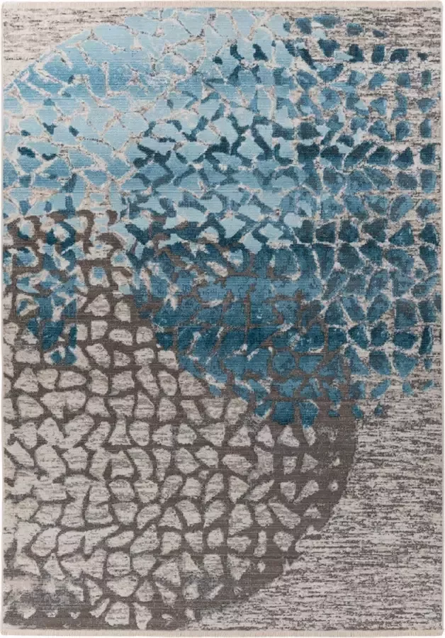 Kayoom Dilan Woven tapijt blauw 160 x 230 cm