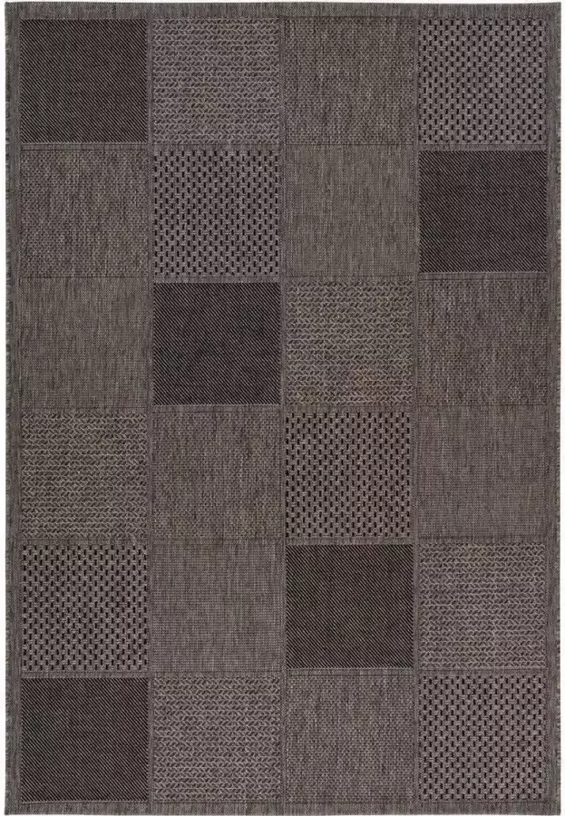 Kayoom Grijs vloerkleed 160x230 cm Symmetrisch patroon Modern