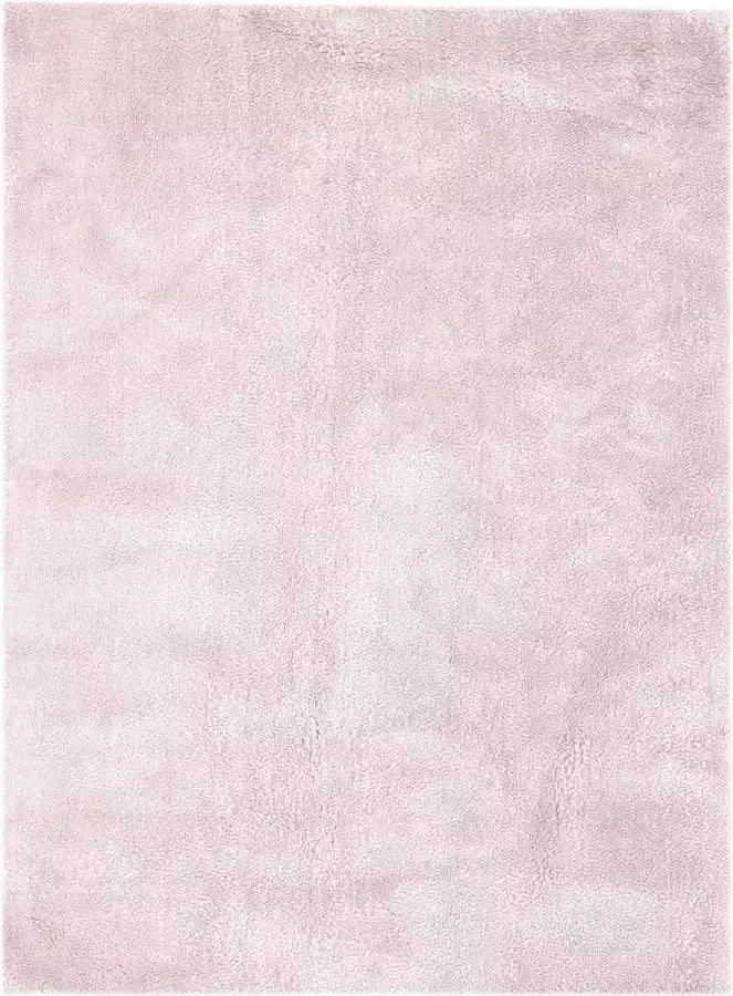 Kayoom Hoogpolig vloerkleed Bali 110 Roze Poudre 160x230cm