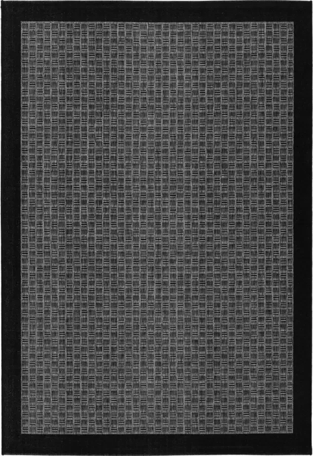 Kayoom Indonesië Banjar plat tapijt zilver 160 x 230 cm