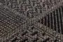 Kayoom Indonesië plat tapijt Sulawesi zilver 80 x 150 cm - Thumbnail 2