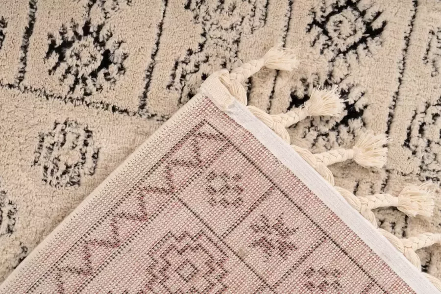 Kayoom Kalevi Flat Fabric tapijt Wit 120 x 170 cm