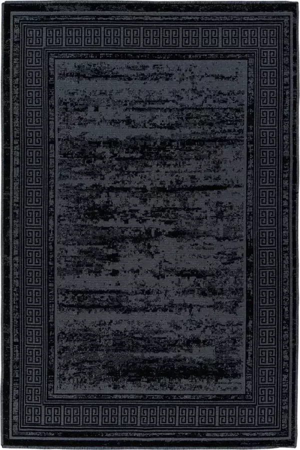 Kayoom Kalevi Flat Fabric tapijt Zwart 120 x 170 cm