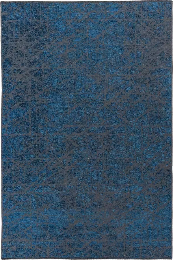 Kayoom Kalevi geweven tapijt blauw 160 x 230 cm