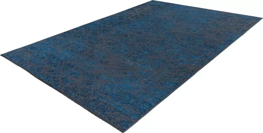 Kayoom Kalevi geweven tapijt blauw 80 x 150 cm