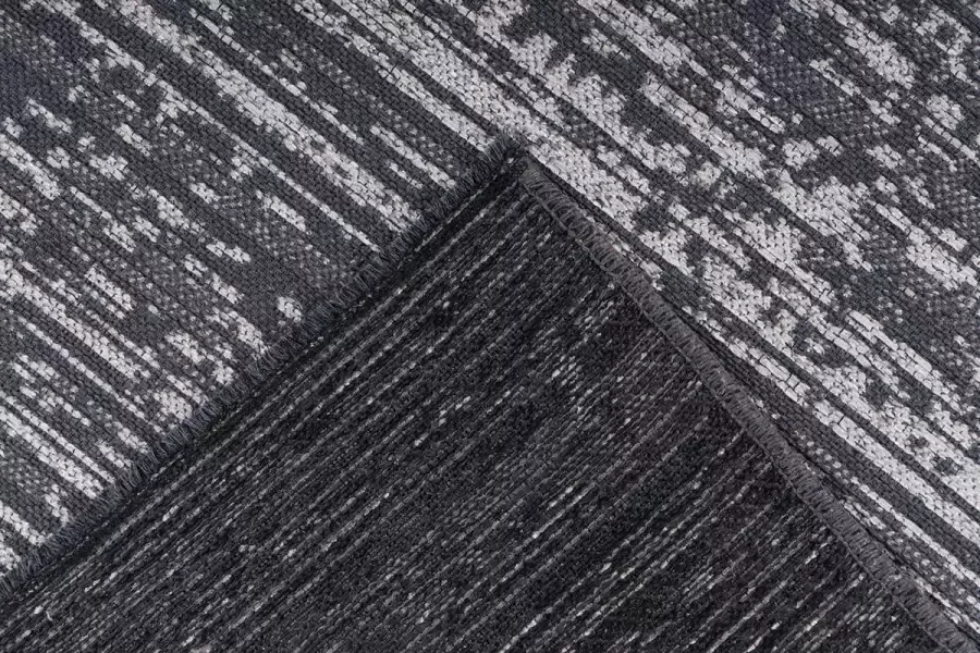 Kayoom Kalevi geweven tapijt grijs 120 x 170 cm