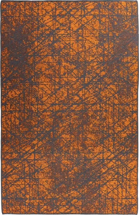 Kayoom Kalevi platte stof tapijt oranje 160 x 230 cm
