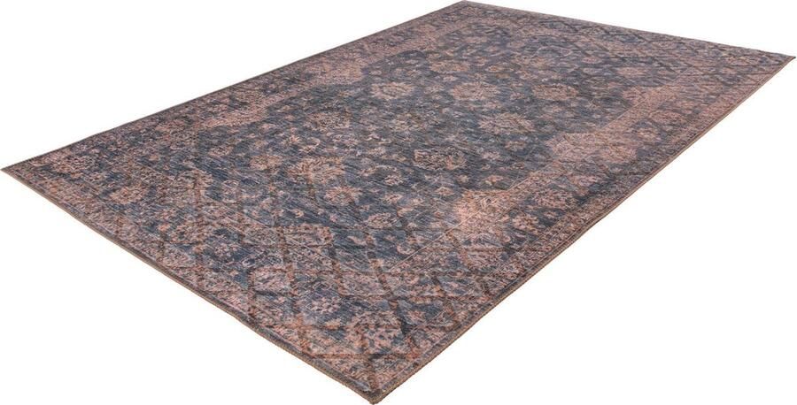 Kayoom Antique 80 x 150 cm Vloerkleed Blauw Goud - Foto 2