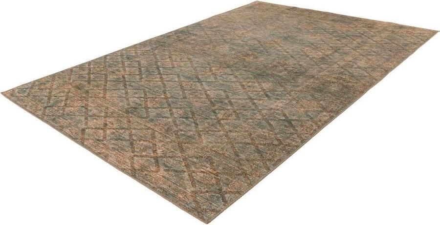 Kayoom Antique 80 x 150 cm Vloerkleed Goud Khaki