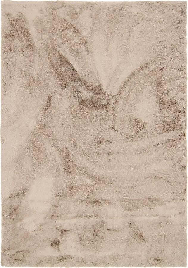 Kayoom Badmat Rabbit zachte konijnenbont haptiek badkamer kinderkamer slaapkamer (1 stuk)