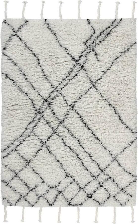 Kayoom Creme Wit vloerkleed 200x290 cm A-symmetrisch patroon Modern