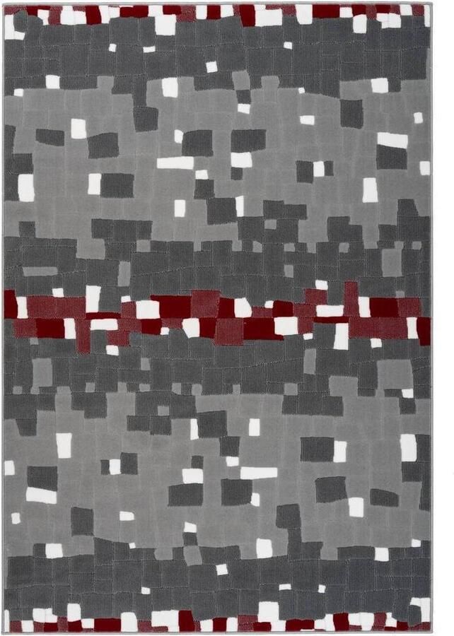 Kayoom Multicolor vloerkleed 200x290 cm Symmetrisch patroon A-symmetrisch patroon Modern