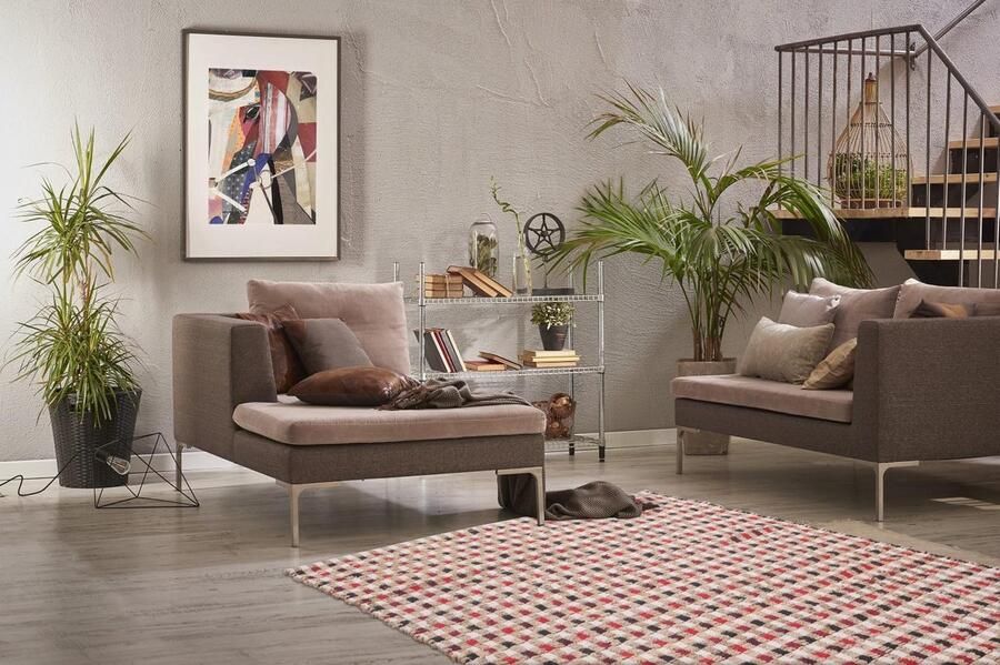 Kayoom Natuurlijk vloerkleed 80 x 150 Natuurlijk - Foto 2