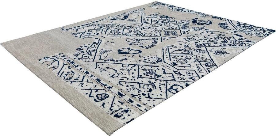 Kayoom Vloerkleed River 120 Jacquard retro- en vintage-ontwerp katoen achterkant - Foto 4
